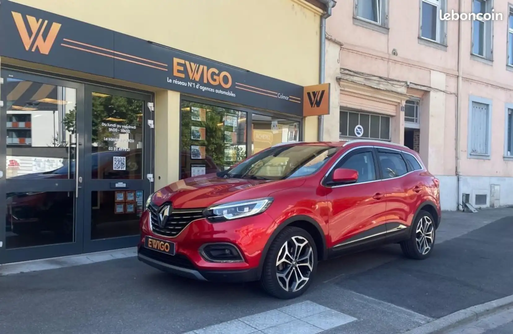 Renault Kadjar 1.3 TCE 140 BLACK EDITION EDC BVA CARPLAY GARANTIE Rouge - 1