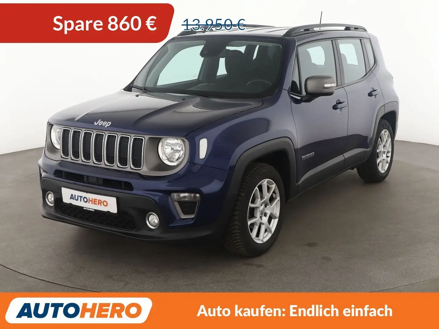 Jeep Renegade 1.0 TGDi Limited 4x2*ACC*CAM*PDC*SHZ*KLIMA* Blau - 1