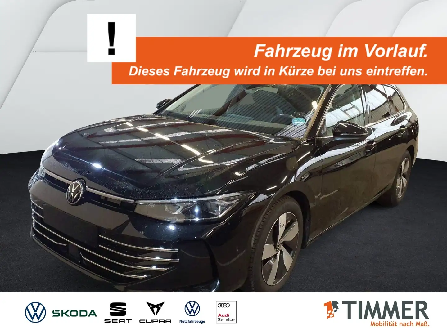 Volkswagen Passat Variant 2.0 TDI DSG ELEGANCE +AHK +360° +IQ.LIGHT +CARPLA Schwarz - 1