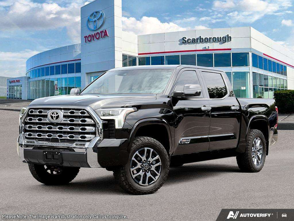 Black 2026 Toyota Tundra Pickup Truck Four-Wheel Drive Automatic