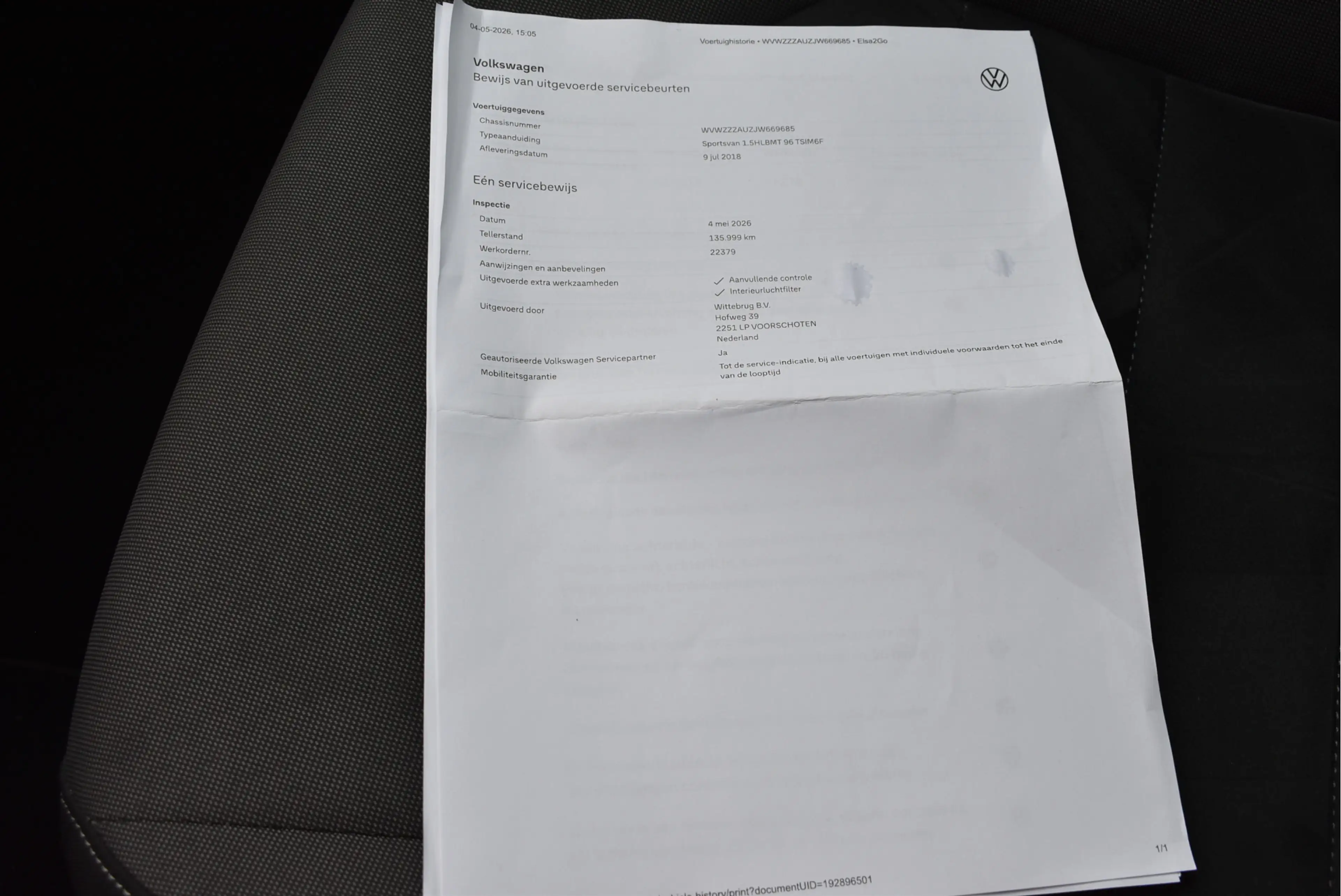 Volkswagen Golf Sportsvan 1.5 TSI ACT Highline Edition Stoelverwarming+massa — photo 27
