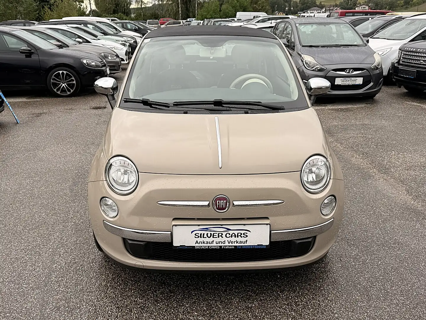 Fiat 500C 1,2 69 500S Gelb - 2