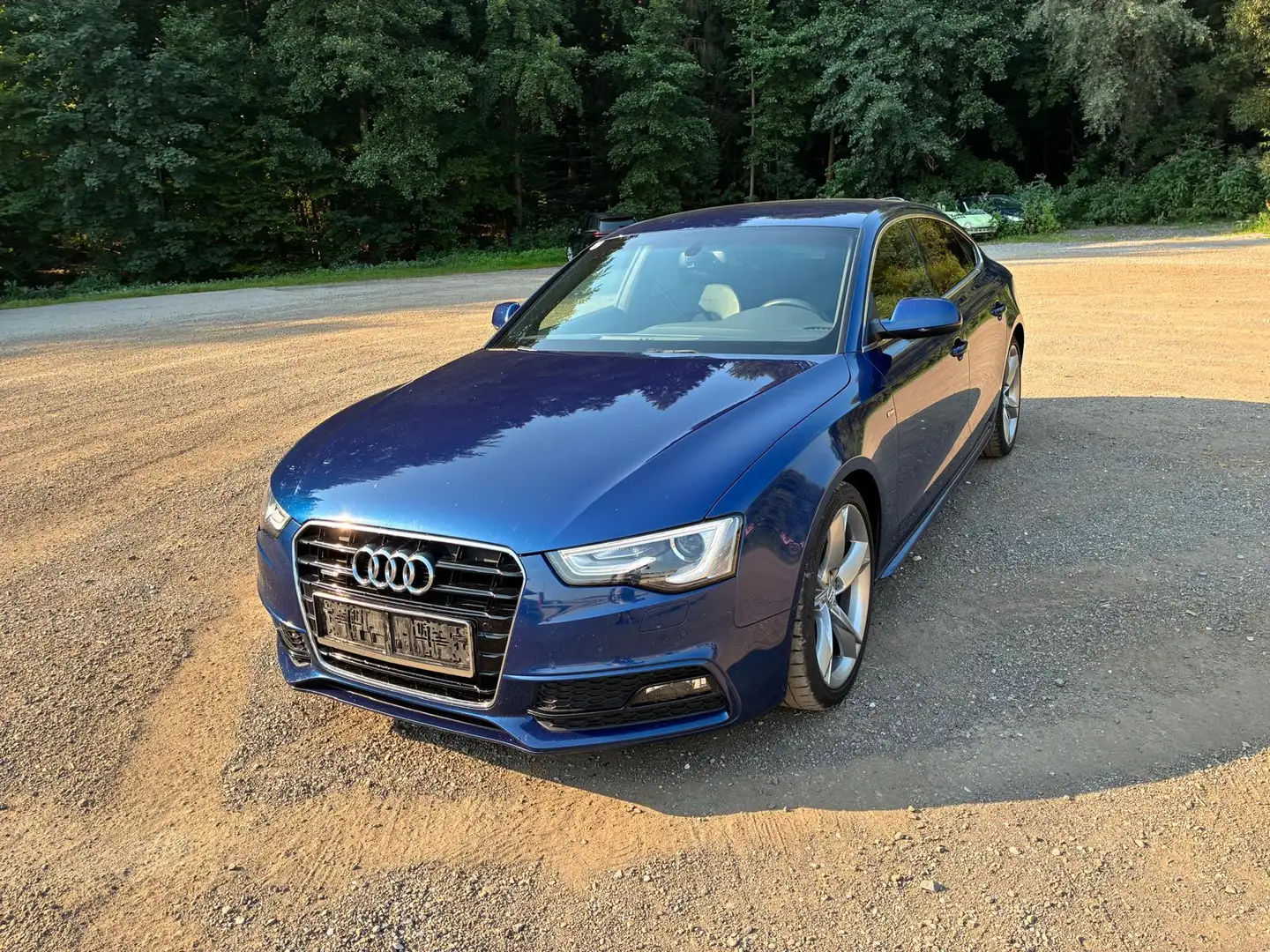 Audi A5 A5 SB 2,0 TDI DPF Blau - 2