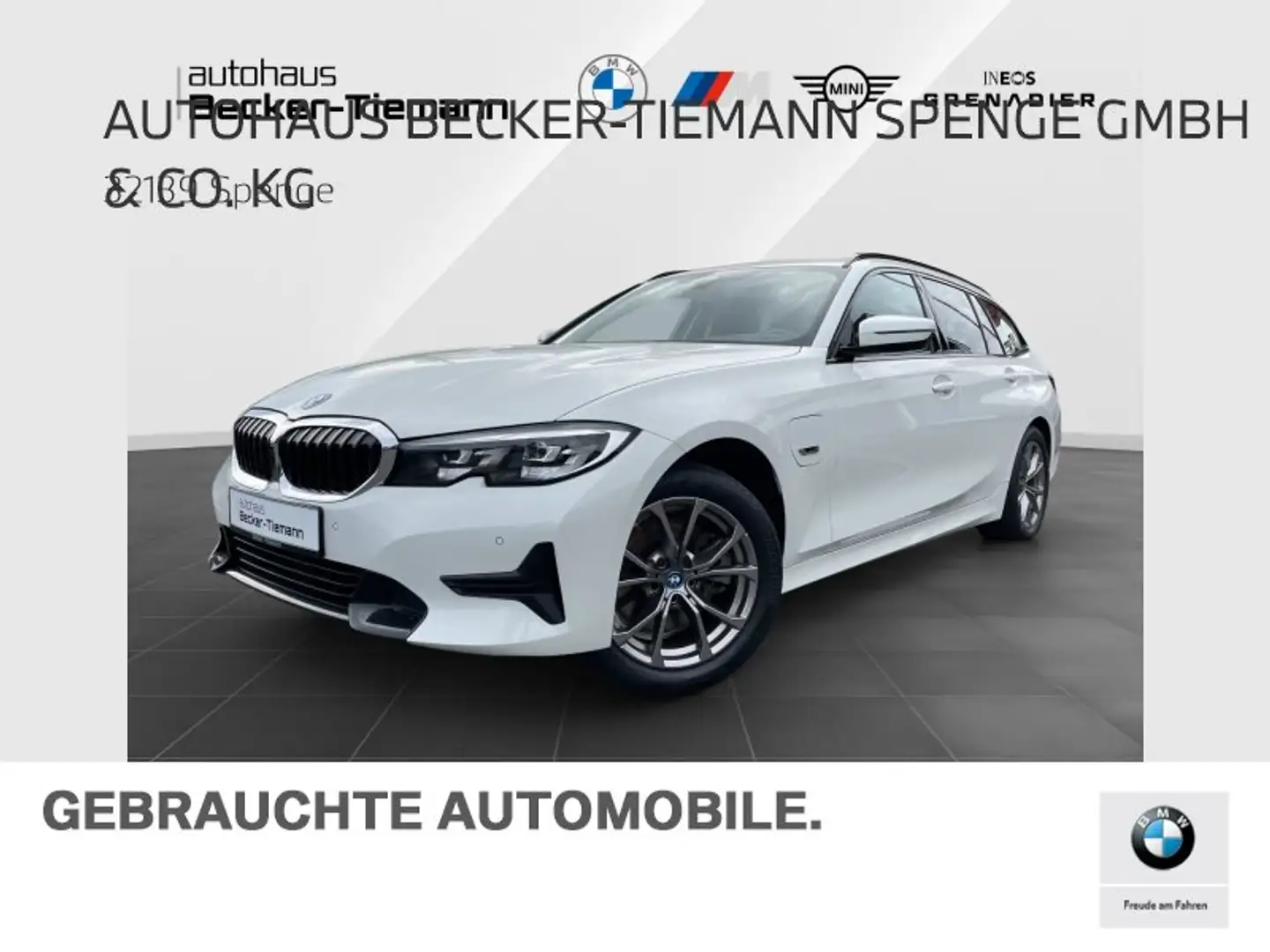 BMW 320 e xDrive Touring*AUT.*M SPORT LINE*H+K SOUND* Wit - 1