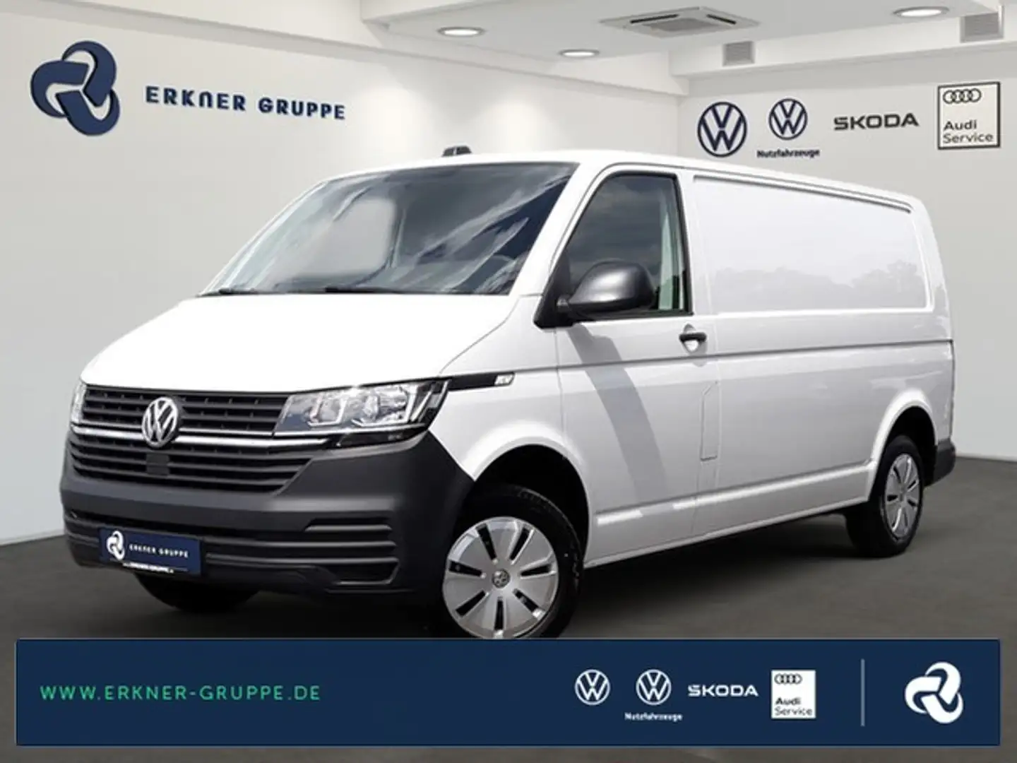 Volkswagen T6 Transporter Kasten T6.1 LR 2.0TDI +KLIMA+AZV+3-SITZER+PDC+lang Fehér - 1
