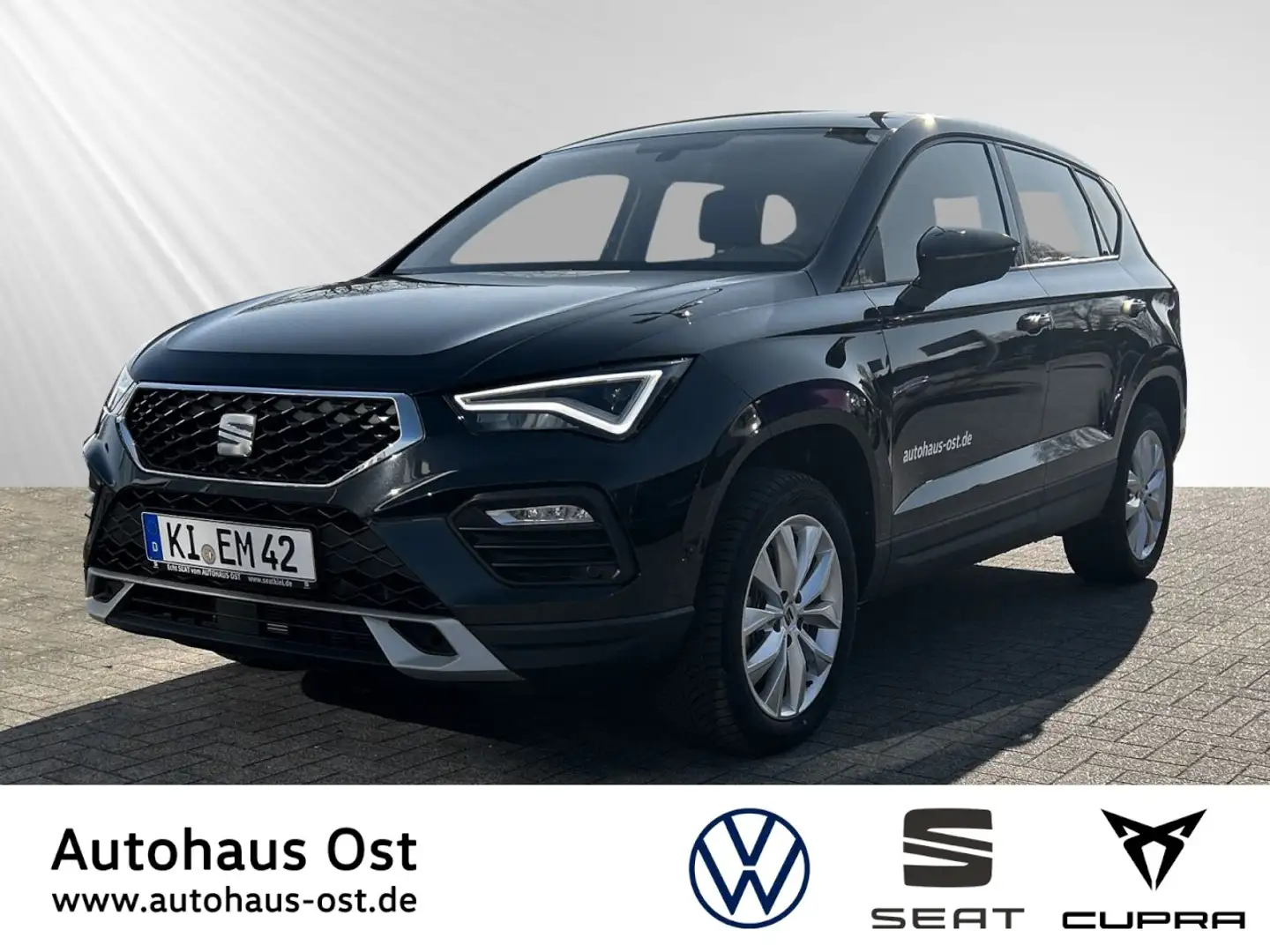 SEAT Ateca 2.0 TDI Style NAVI LED Klima Navi Sitzheizung Schwarz - 1