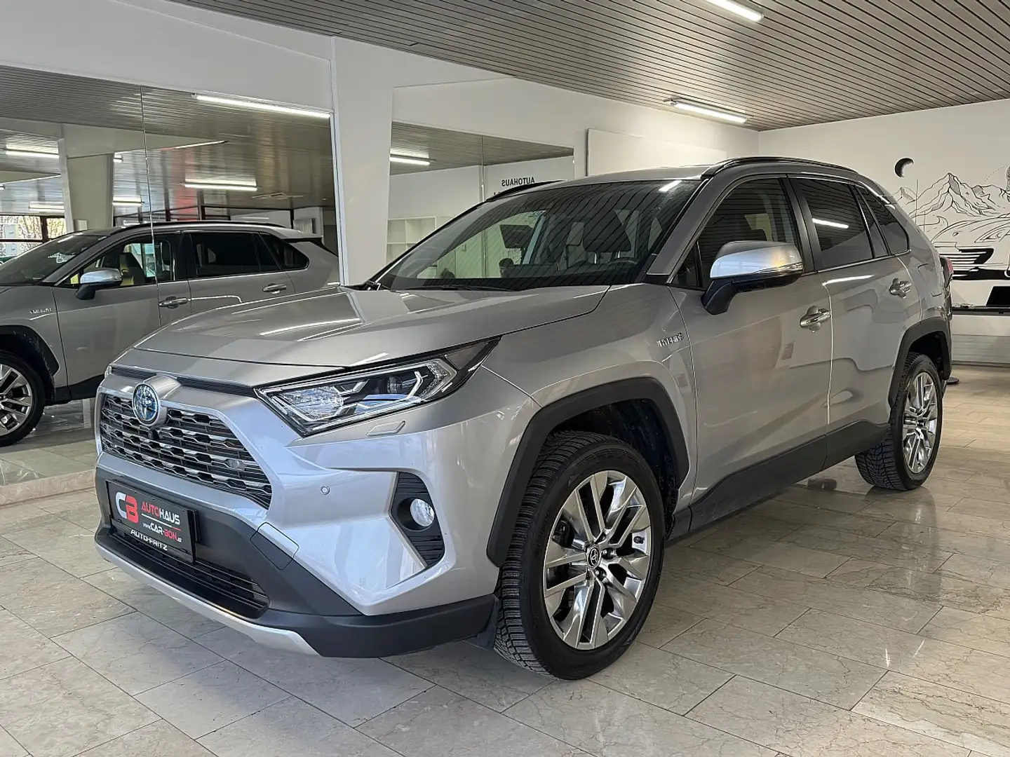 Toyota RAV 4 RAV4 2,5 Hybrid VIP AWD Silber - 1