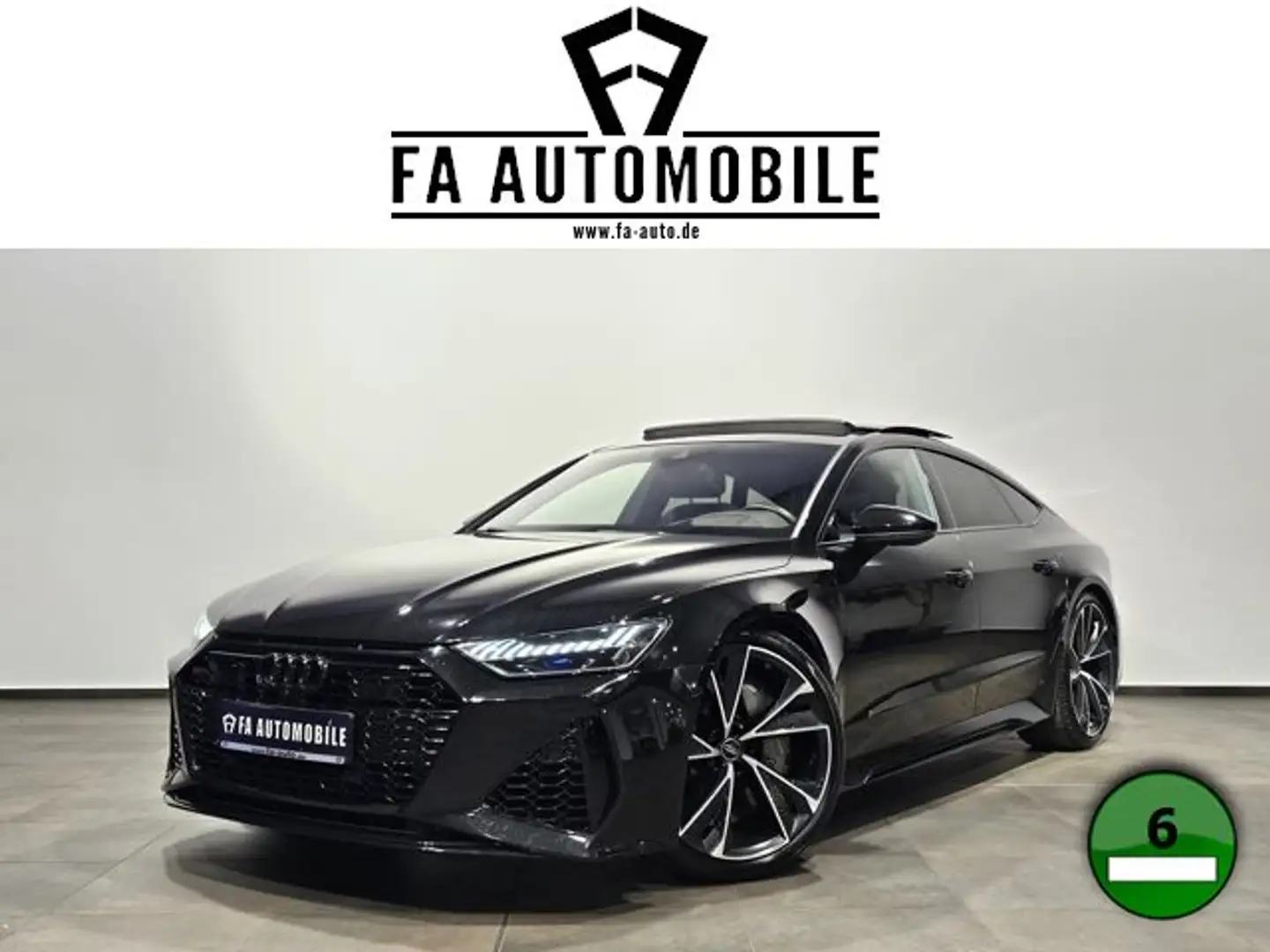 Audi RS7 Black Edi.Pano Keramik Massage Hud B&O 22" Schwarz - 1