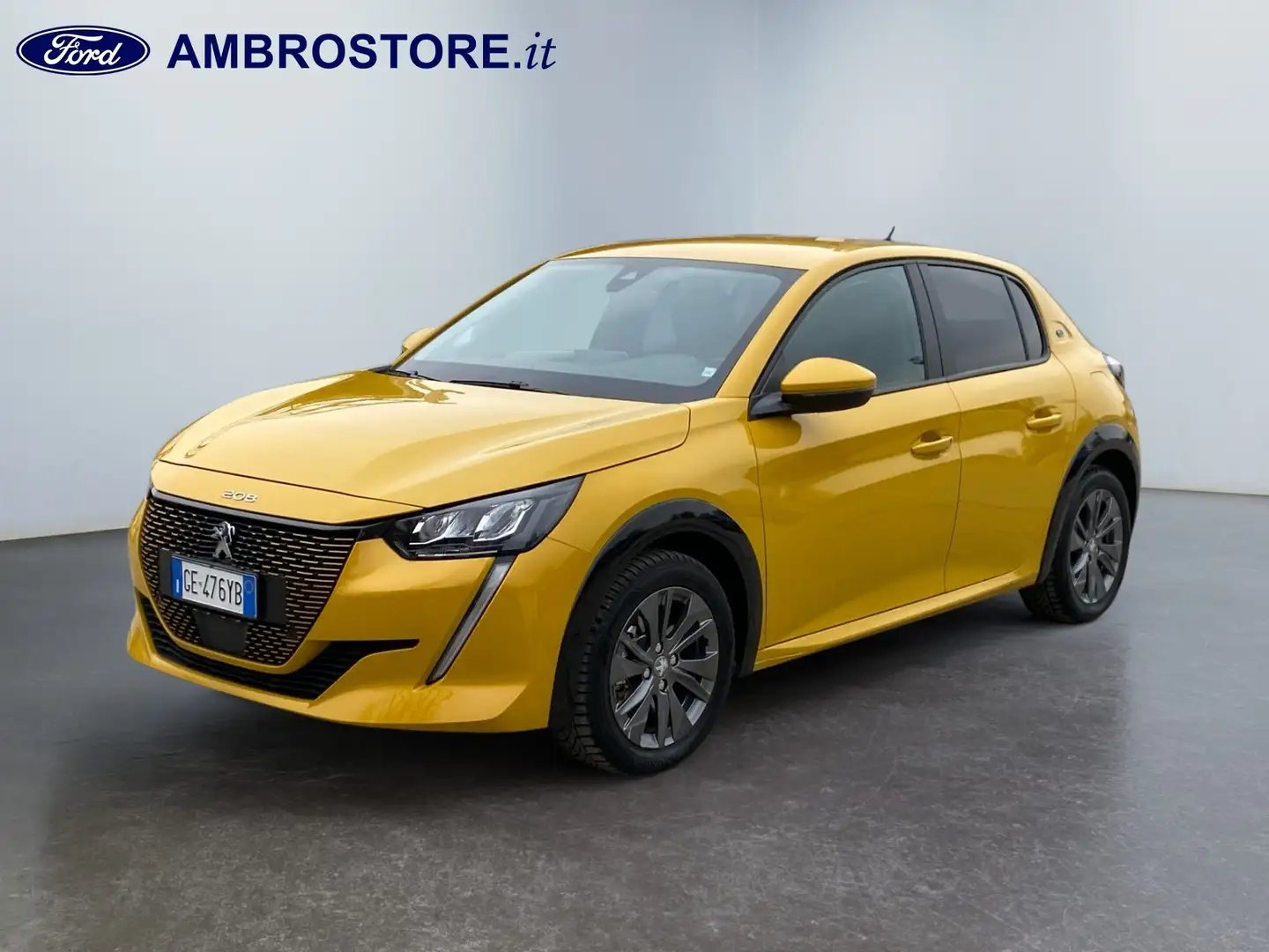 Peugeot e-208 - e-208 Active 100kW my20 Giallo - 1
