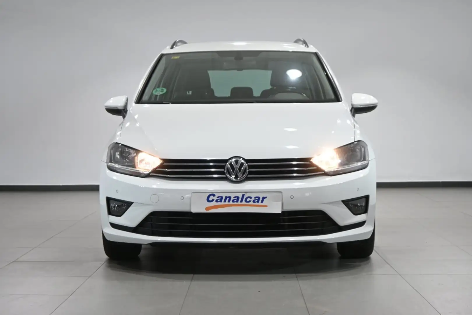 Volkswagen Golf Sportsvan 1.6TDI CR BMT Advance 81kW Blanc - 2