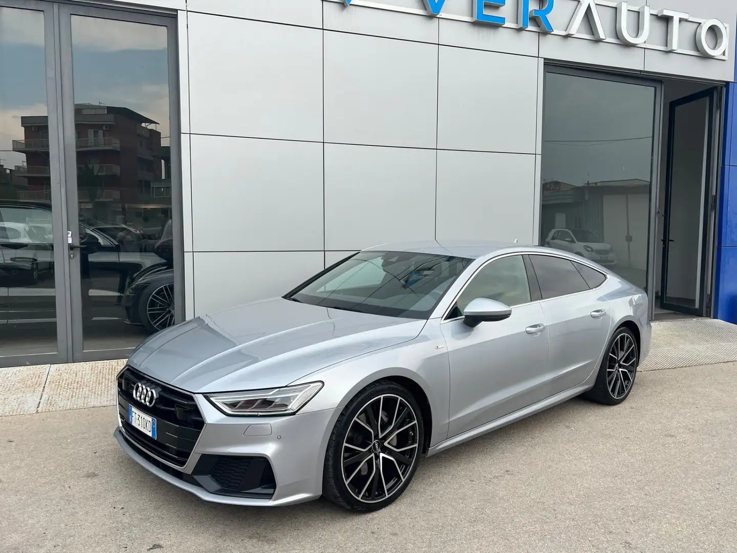 Audi A7 Sportback 50 3.0 tdi mhev quattro tiptronic Sline Argento - 1