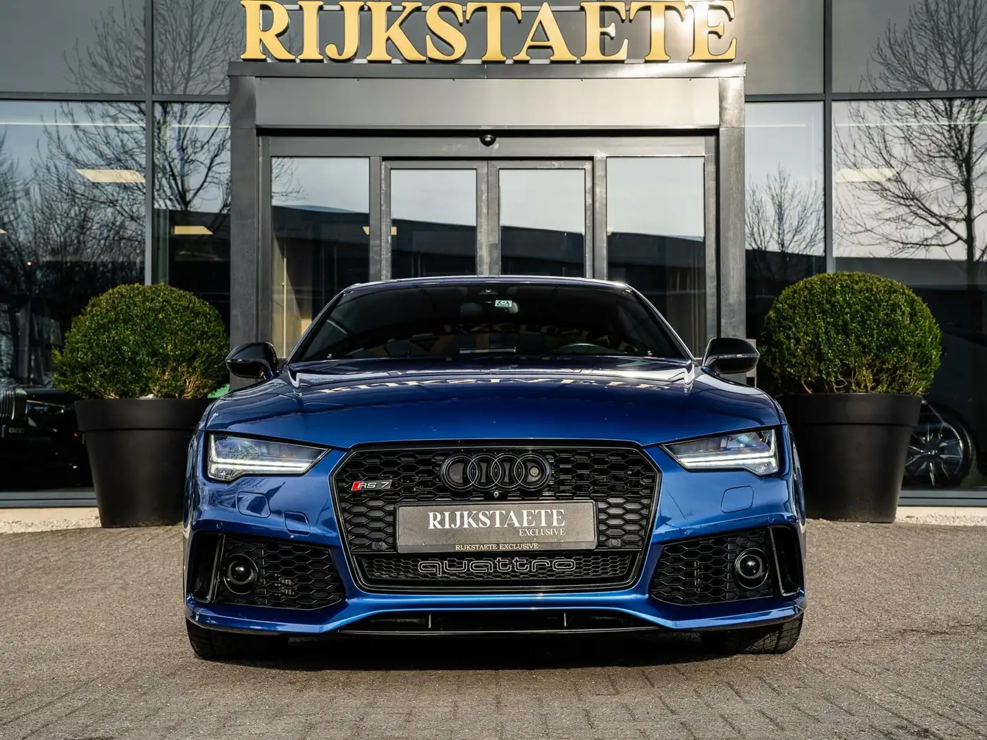 Audi RS7 4.0 TFSI RS 7 quattro Pro Line Plus Modrá - 2