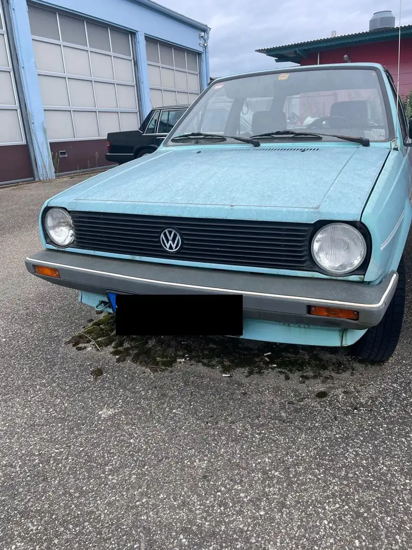 Volkswagen Polo II 86 C Fox Azul - 1