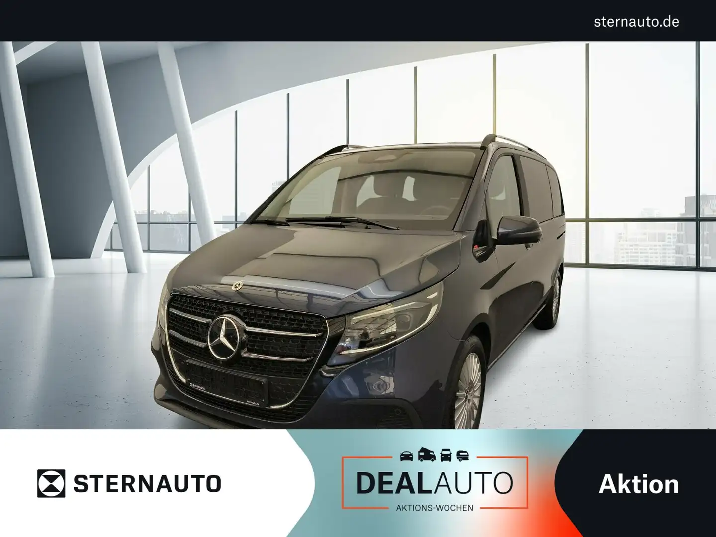 Mercedes-Benz V 220 V 220 d 4M Style/K AIRMAT.Standhz.Widescreen Blau - 1