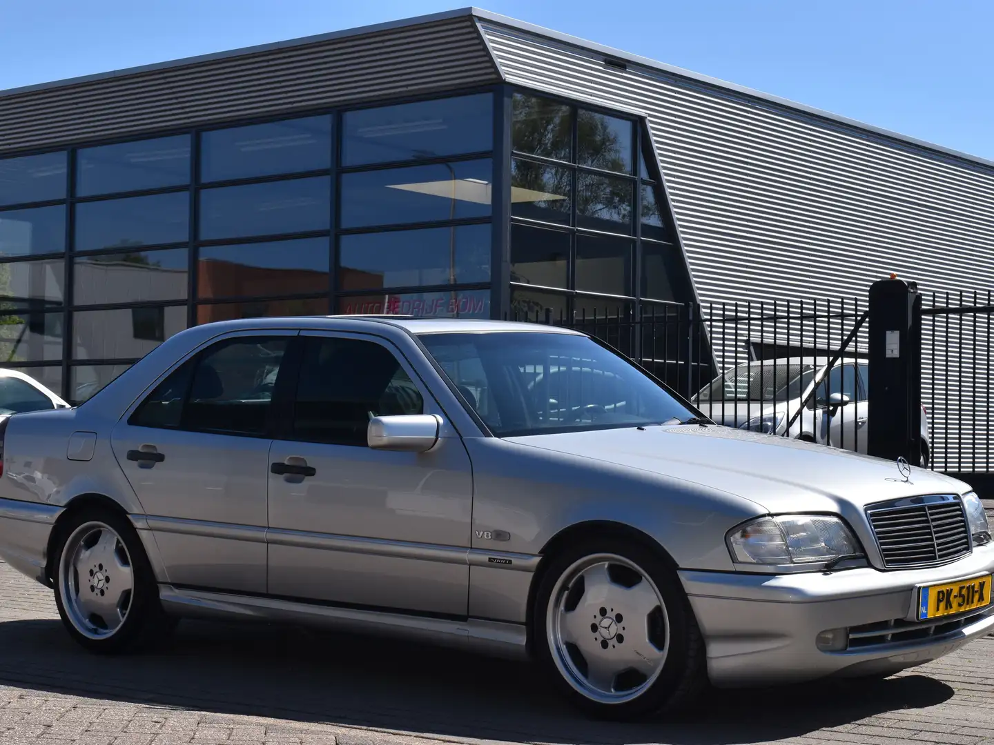 Mercedes-Benz C 43 AMG Mercedes W202 C 43 AMG 66000 km BTW auto Zilver - 1