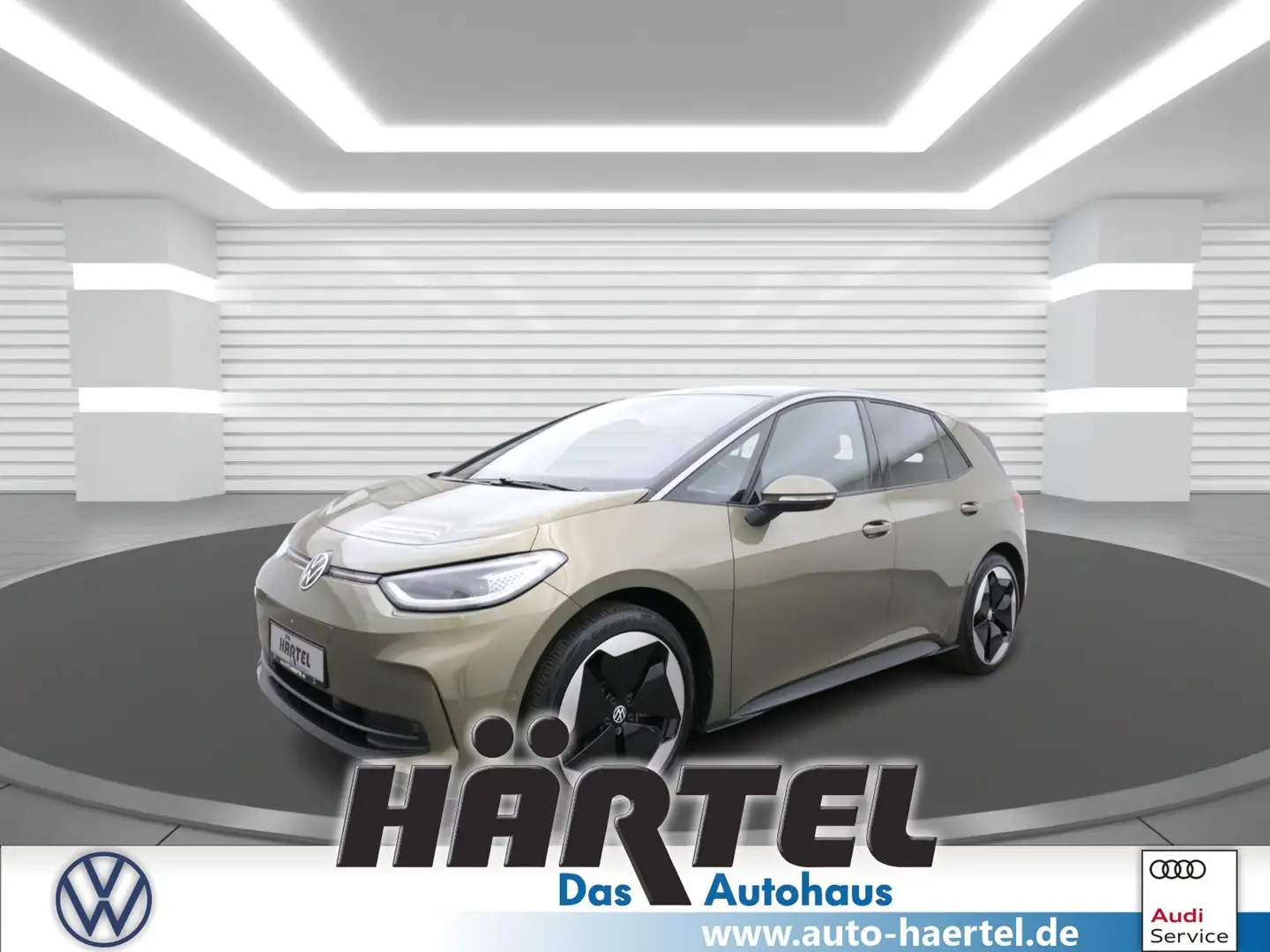 Volkswagen ID.3 PRO S 77 KWH AUTOMATIK (+ACC-RADAR) Bluetooth Grün - 1