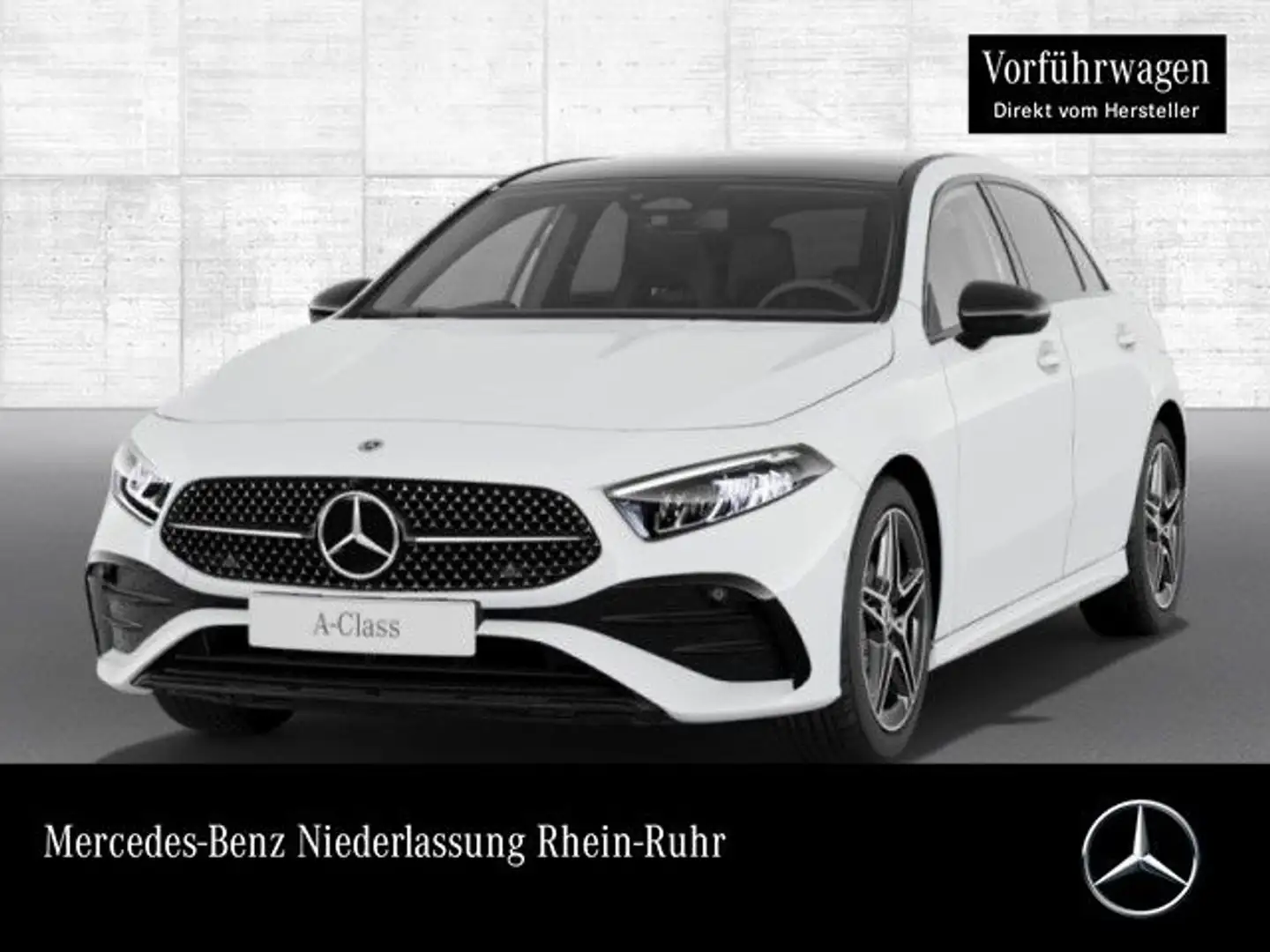 Mercedes-Benz A 200 Sport-AMG Night AMG 18" Pano-Dach LED PTS Bianco - 1