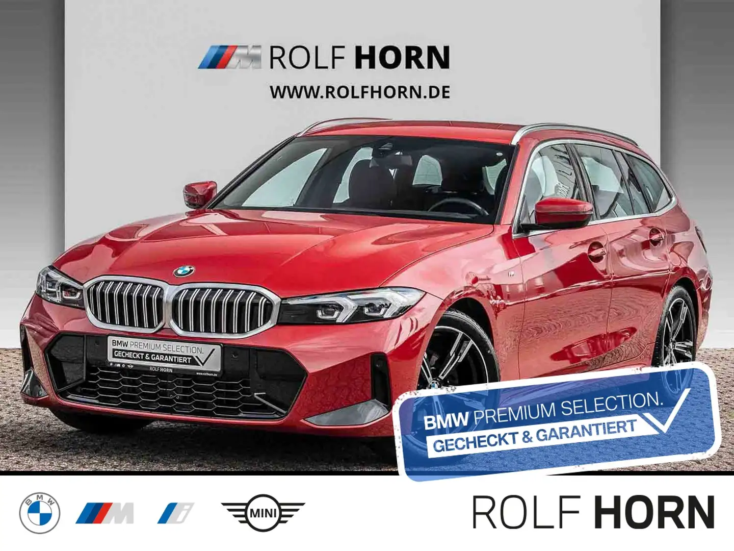 BMW 320 i Touring M Sportpaket Navig. LED PDC Head-Up Rood - 1