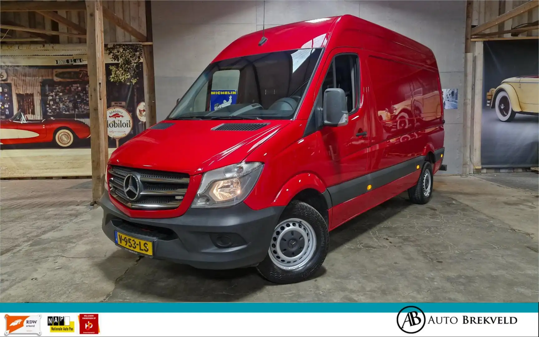 Mercedes-Benz Sprinter 516 2.2 CDI 366 L2H2 EURO6 163PK 7G AUTOMAAT | Cam Red - 1
