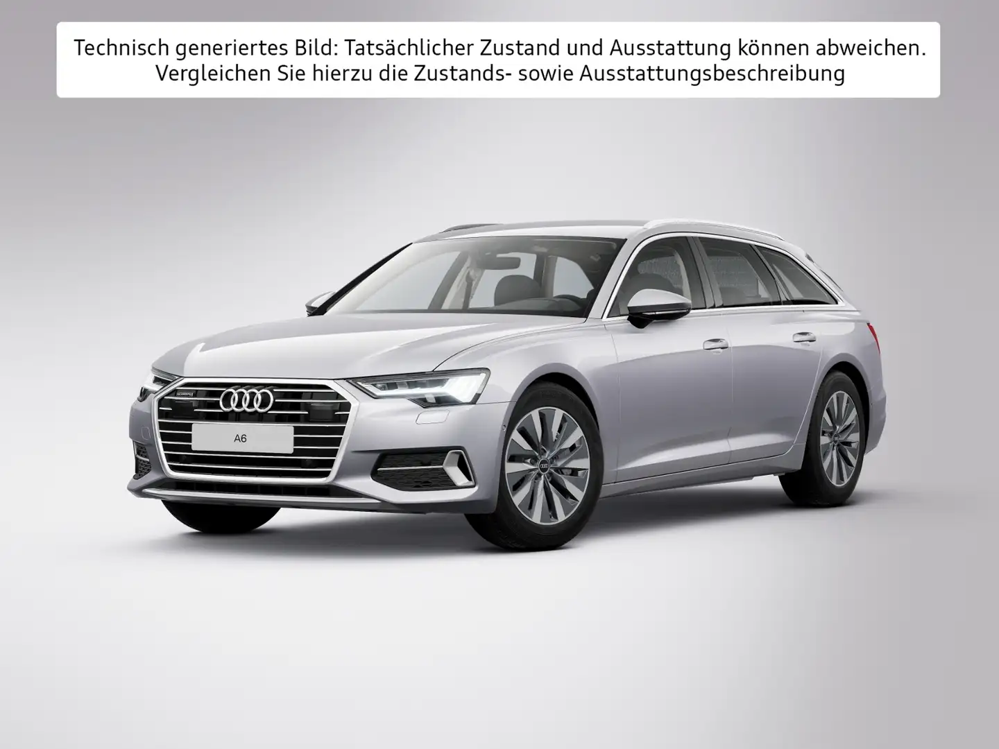 Audi A6 Avant 45 TFSI quattro sport Silber - 2