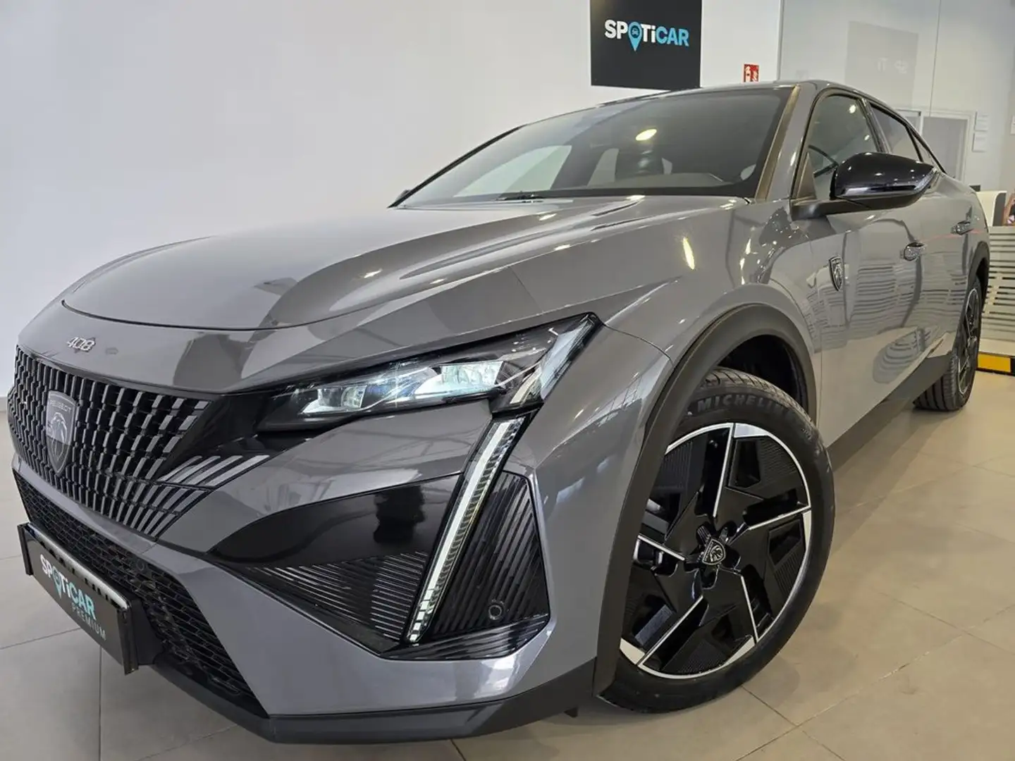 Peugeot 408 GT PHEV 180 e-EAT8 Gris - 2