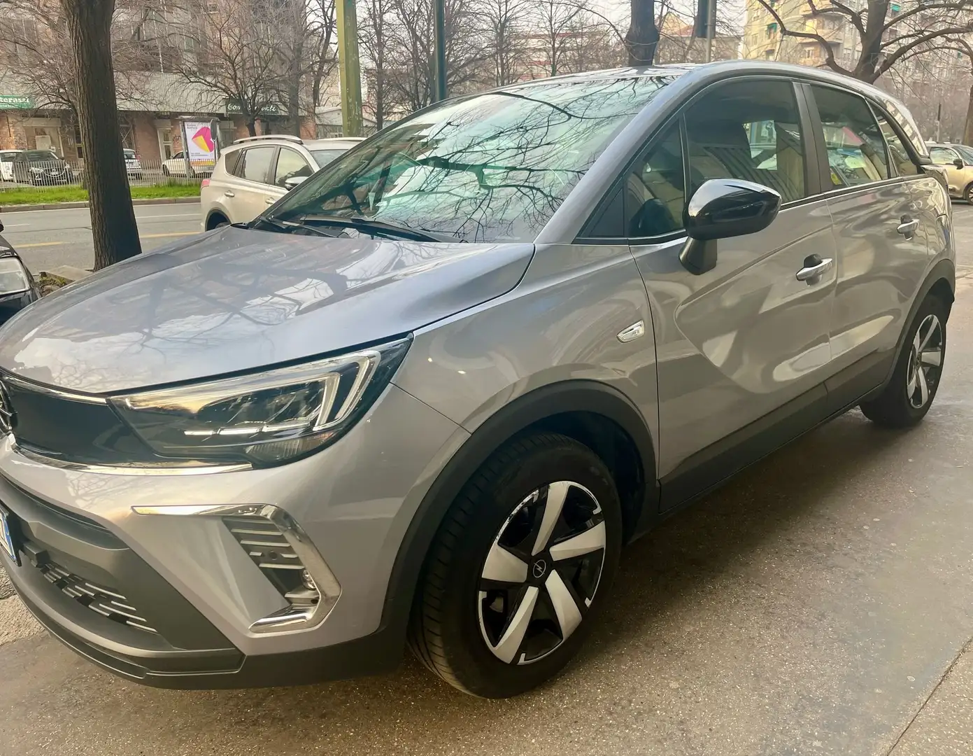 Opel Crossland 1.2 83cv my18.5 Zilver - 2