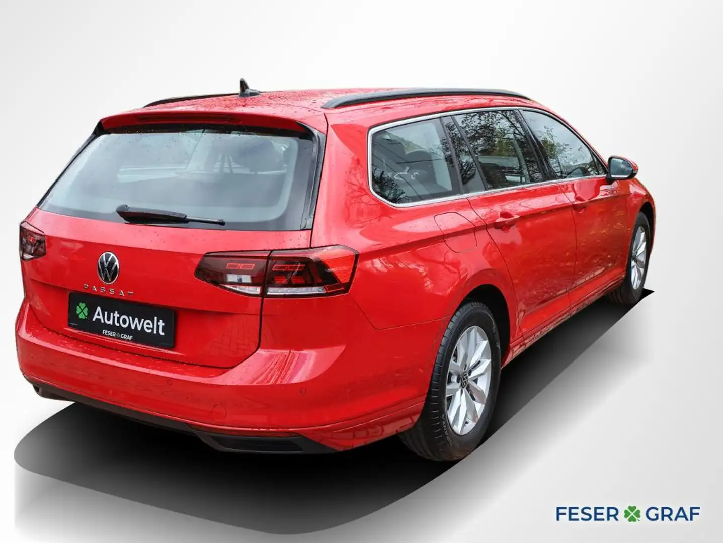 Volkswagen Passat Variant 2.0 TDI Business DSG ACC Nav RüKa Rot - 2