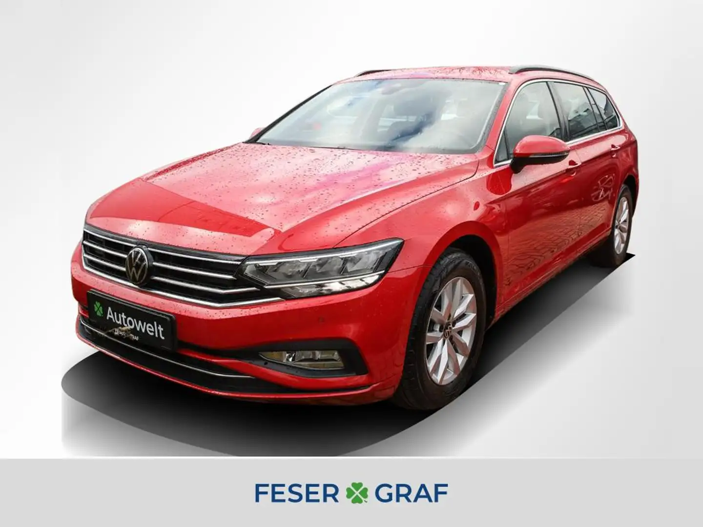 Volkswagen Passat Variant 2.0 TDI Business DSG ACC Nav RüKa Rot - 1