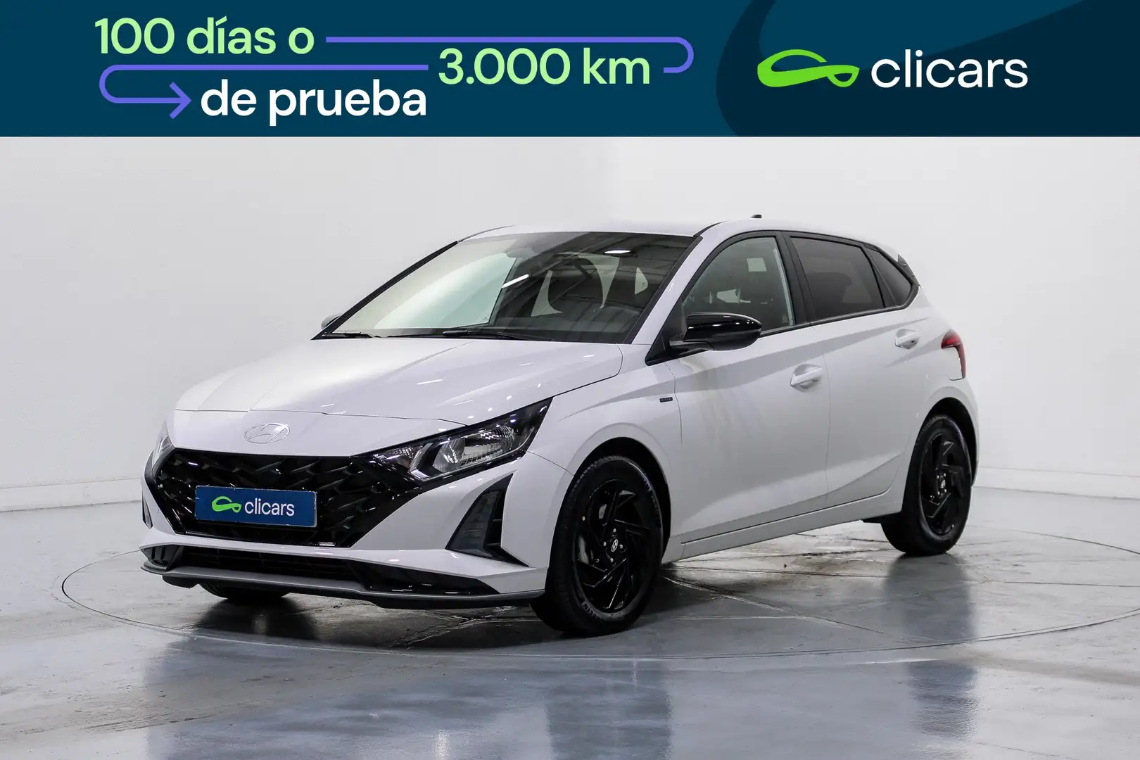 Hyundai i20 1.0 T Black Line 90 Blanco - 1