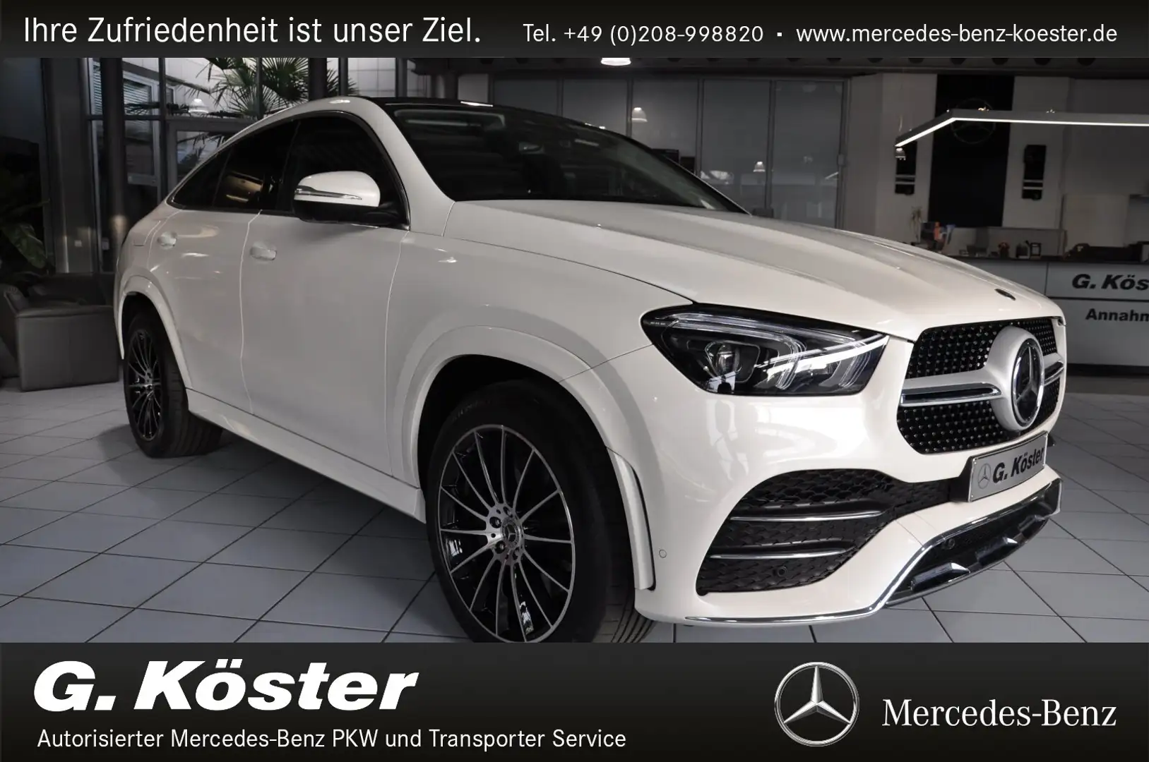 Mercedes-Benz GLE 400 d Coupe AMG Line 4Matic(EURO 6d) Navi/Autom. Klima Weiß - 1