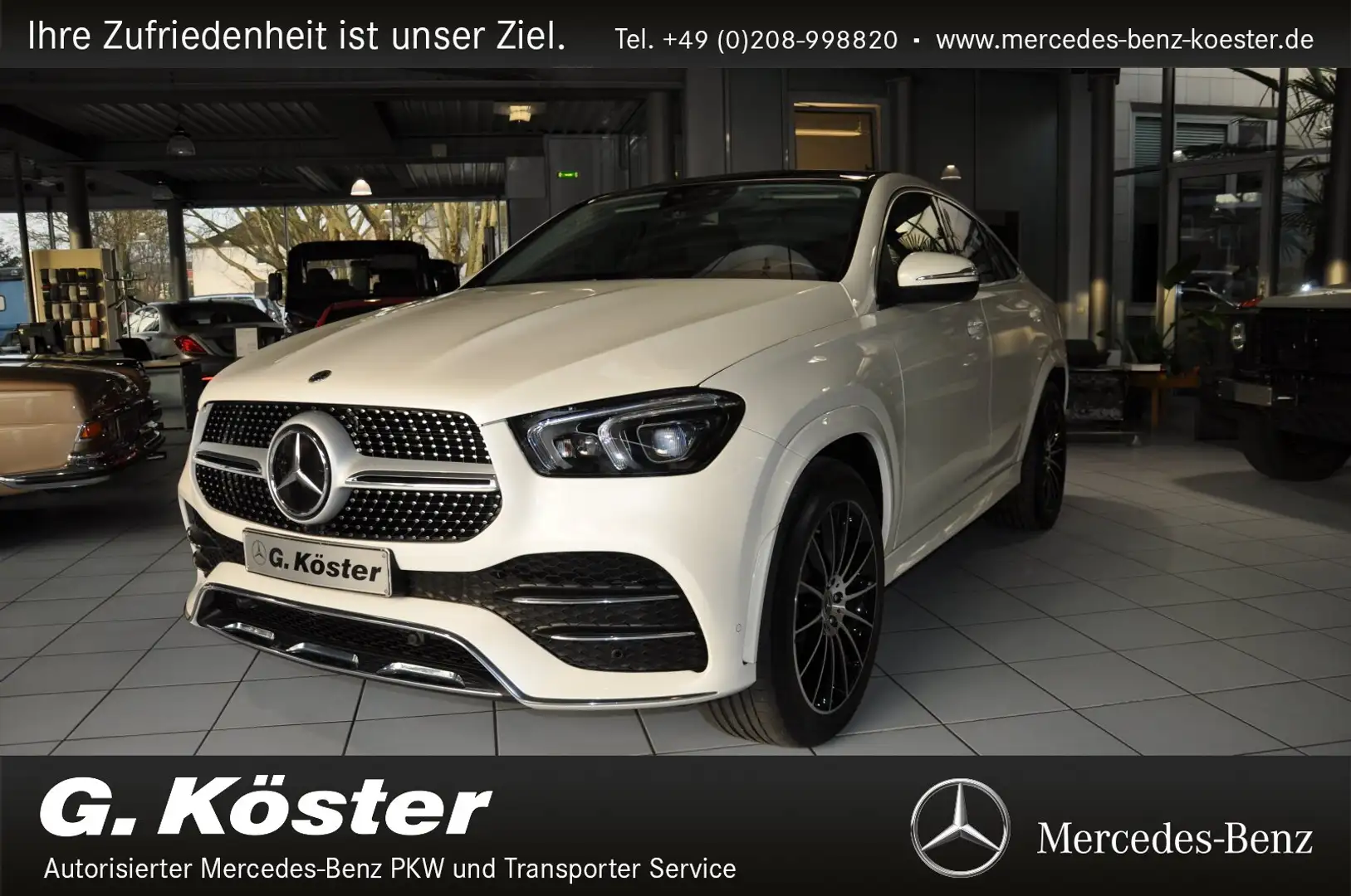 Mercedes-Benz GLE 400 d Coupe AMG Line 4Matic(EURO 6d) Navi/Autom. Klima Weiß - 2