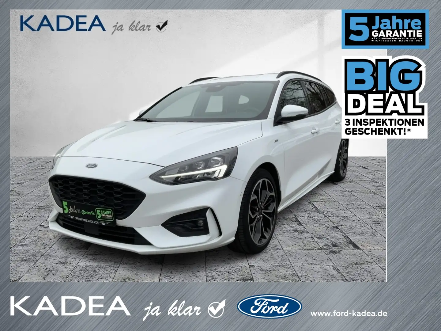 Ford Focus Turnier ST-Line X AHK|Navi|ACC|Kamera|LED Blanco - 1