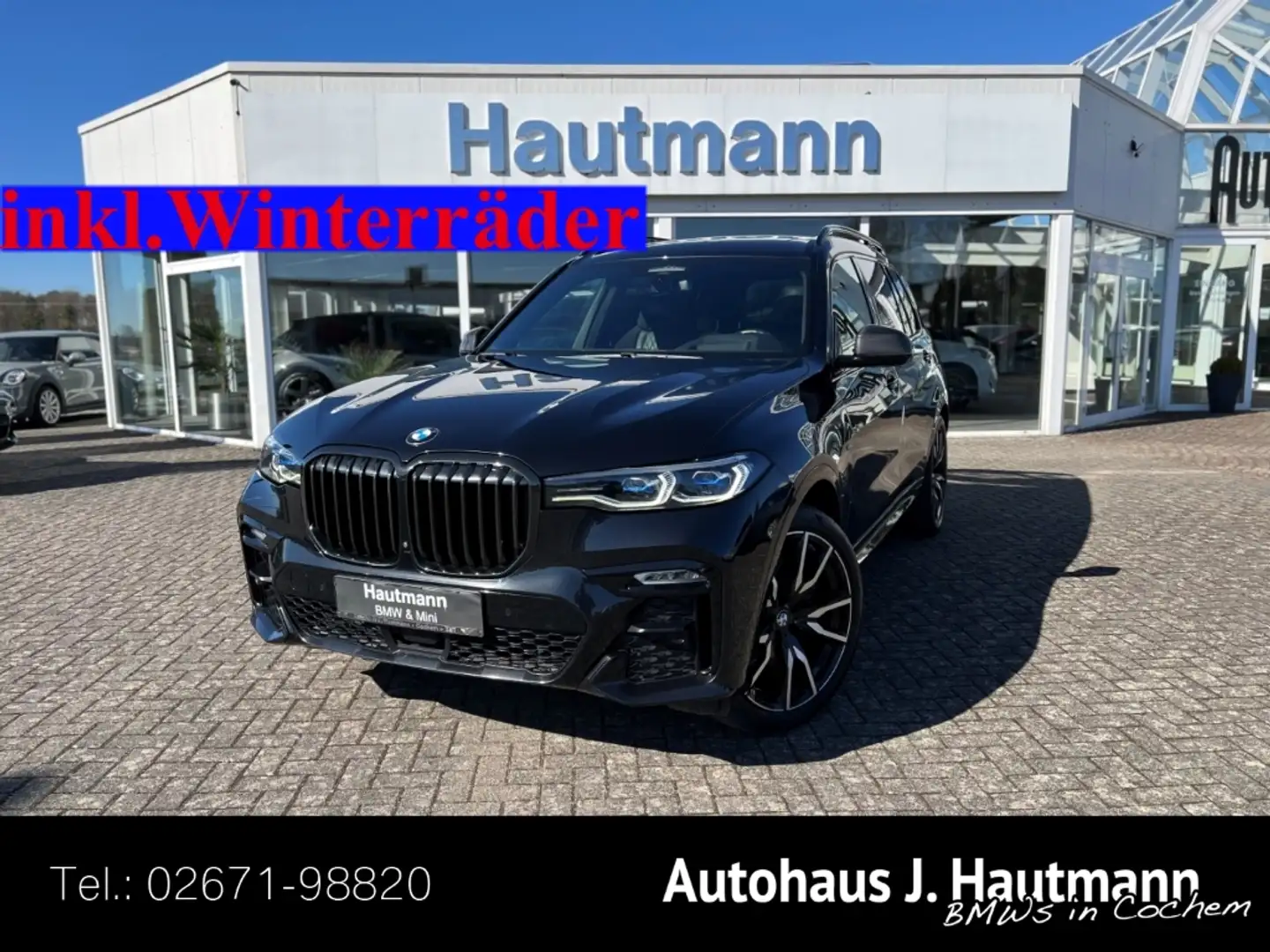 BMW X7 xDrive 40 d M SPORT *1.HAND*TV*NP:130.050€* Noir - 1