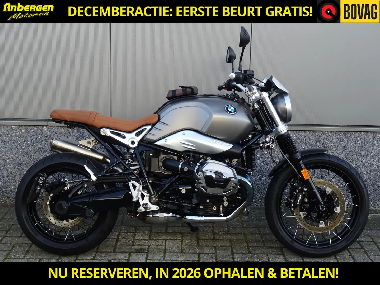 BMW R nineT SCRAMBLER Grijs - 1