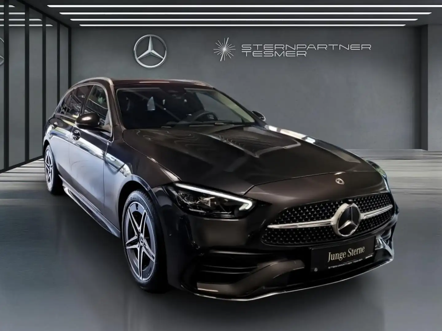 Mercedes-Benz C 300 de T AMG +KAM.+LED+AMBIENTE+PANO.-DACH+AHK Grau - 2