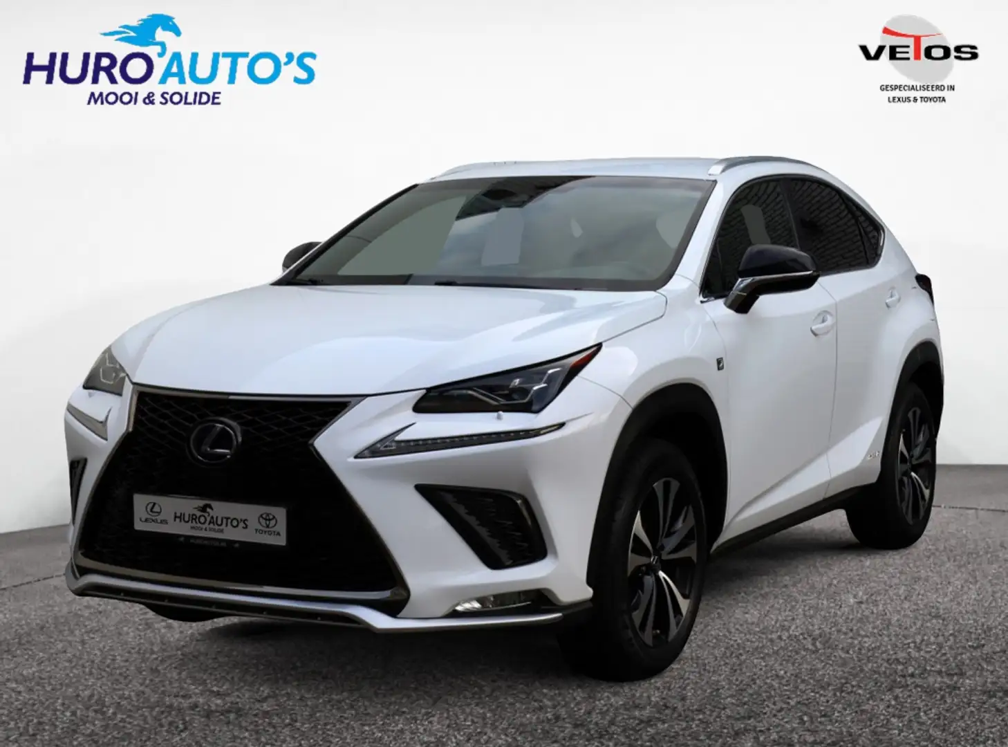 Lexus NX 300h AWD F Sport Line | Adaptive Cruise | El. Achterkle Weiß - 1