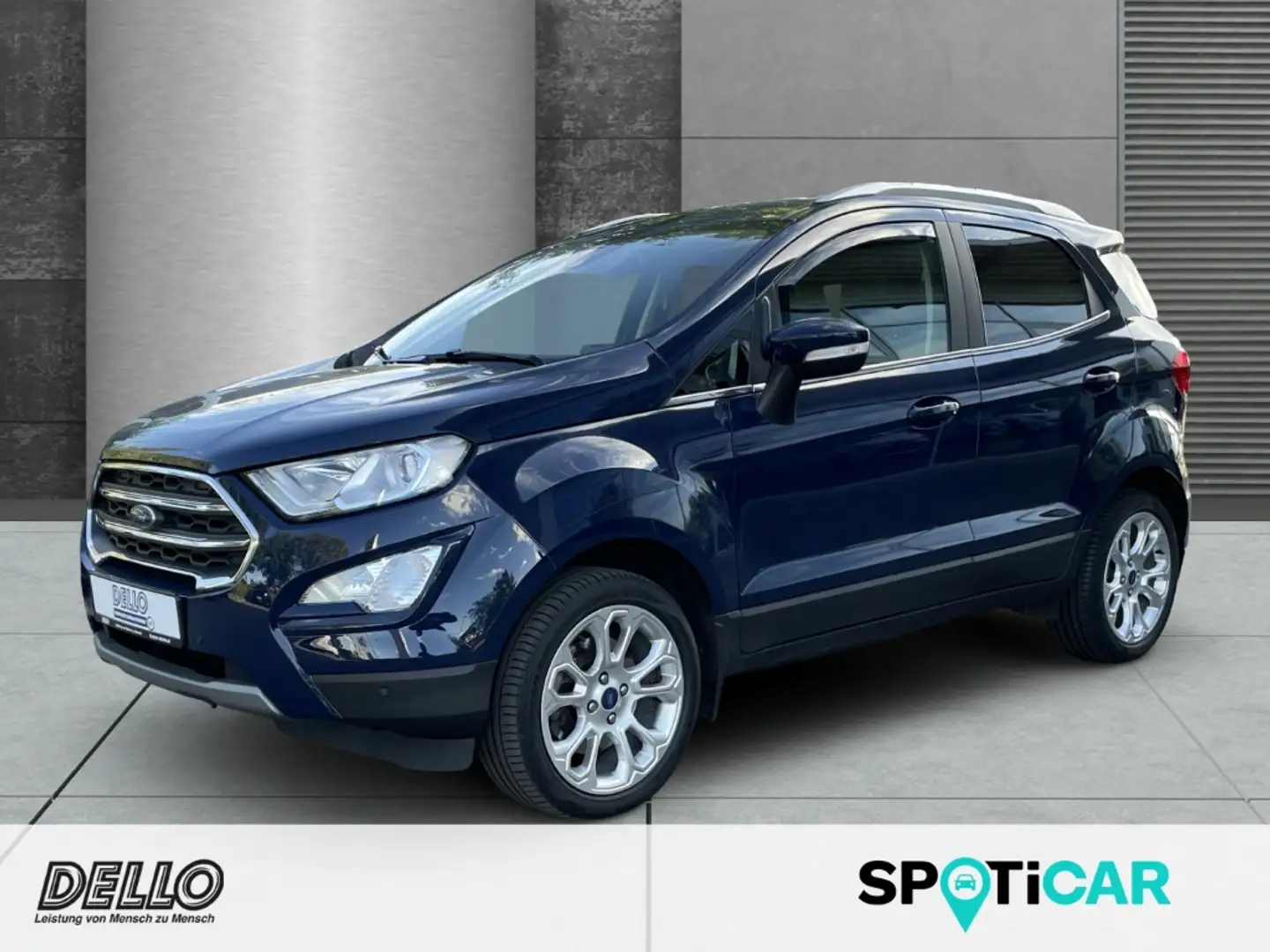 Ford EcoSport Titanium EcoBoost Navi Soundsystem B & O LED Apple Modrá - 1