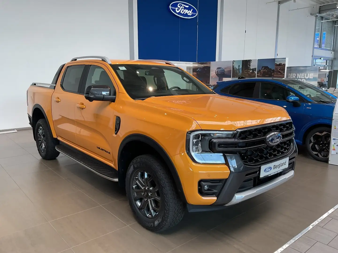 Ford Ranger WILDTRAK DoKa *el-Rollo *AT-Reifen Orange - 1