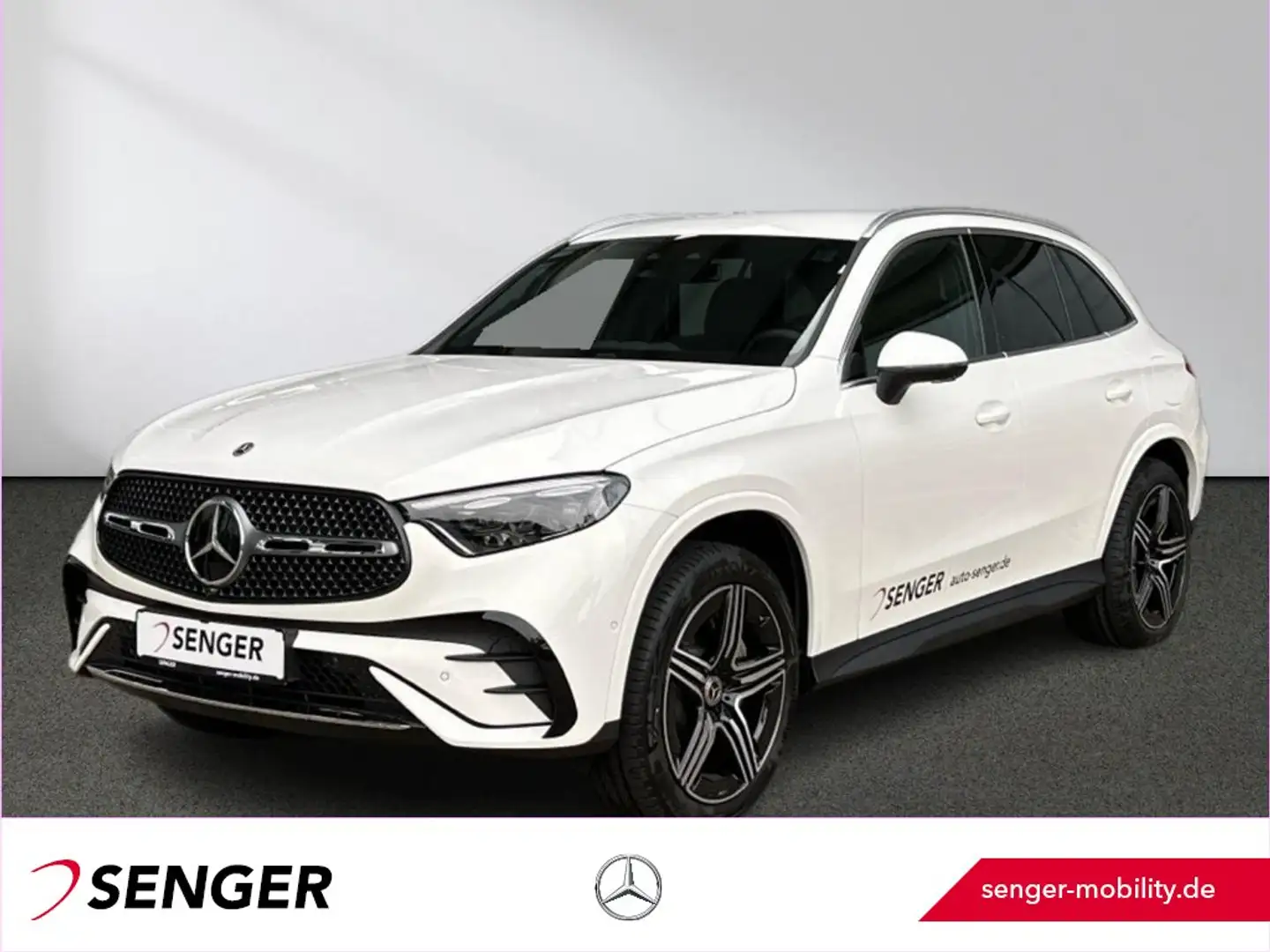 Mercedes-Benz GLC 300 de 4M AMG Distronic Digital-Light AHK Blanc - 1