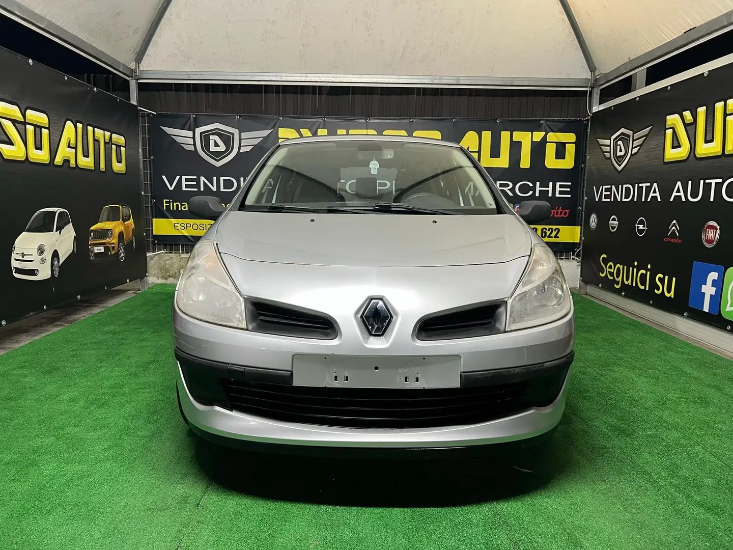 Renault Clio 3p 1.2 16v Confort Argento - 1