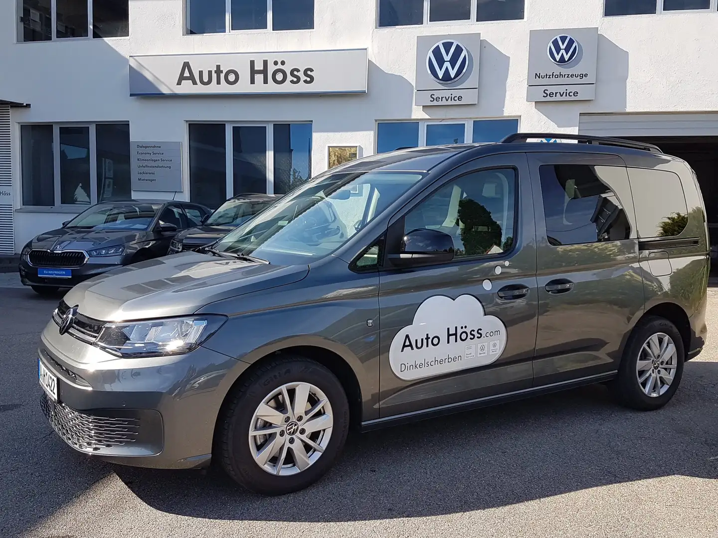 Volkswagen Caddy Life*AHK*7SITZER*SHZ*PDC*REAR VIEW*TEMPOM*LANEASS* Grau - 1