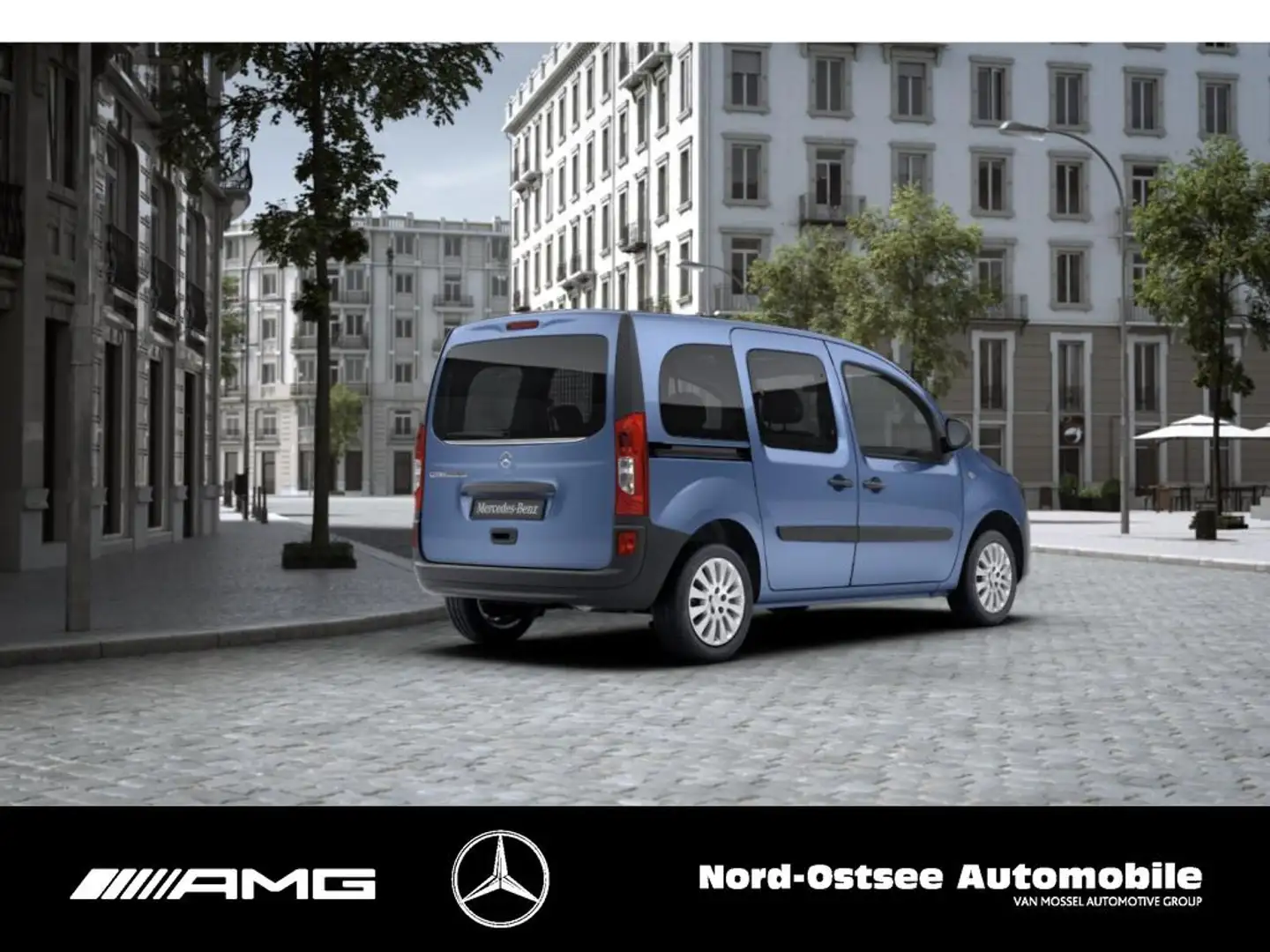 Mercedes-Benz Citan 111 CDI TOURER PANO RADIO TEMPOMAT Blauw - 2