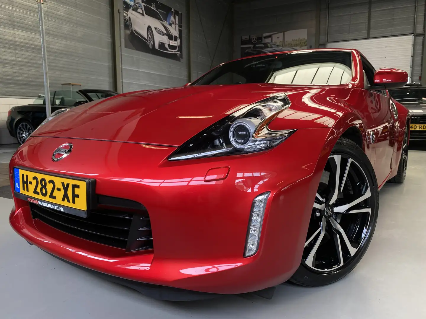 Nissan 370Z 3.7 V6 Pack Camera, Navi, Stoelverwarming / verkoe Rosso - 1
