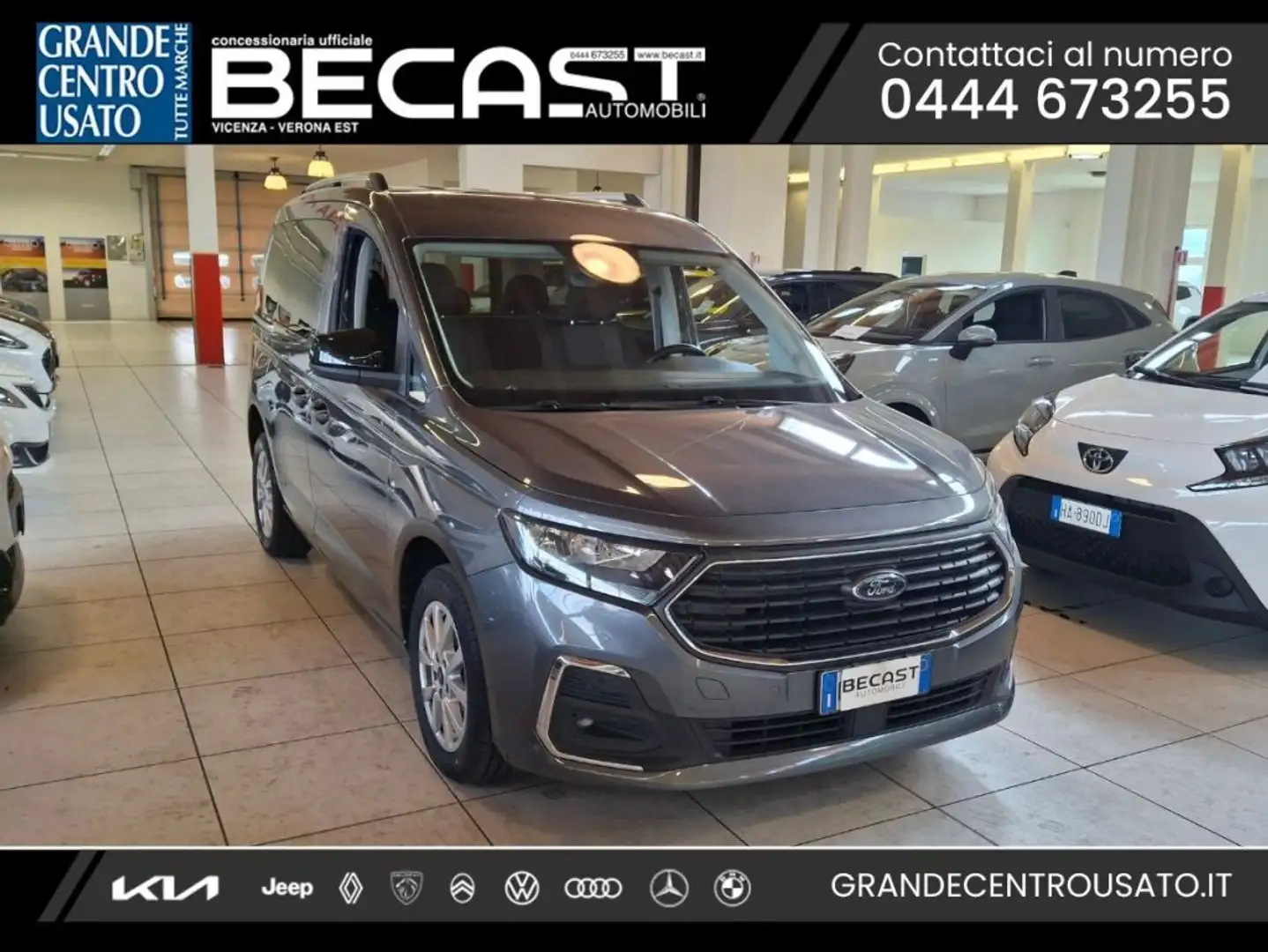 Ford Tourneo Connect Grand Tourneo Connect 2.0d 122CV Titanium-PROMOK73 Grijs - 1