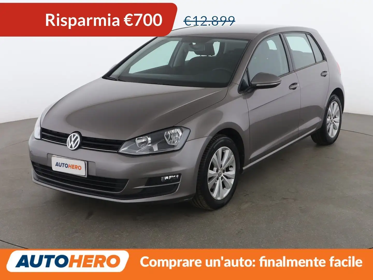 Volkswagen Golf 1.6 TDI Comfortline DSG Gris - 1
