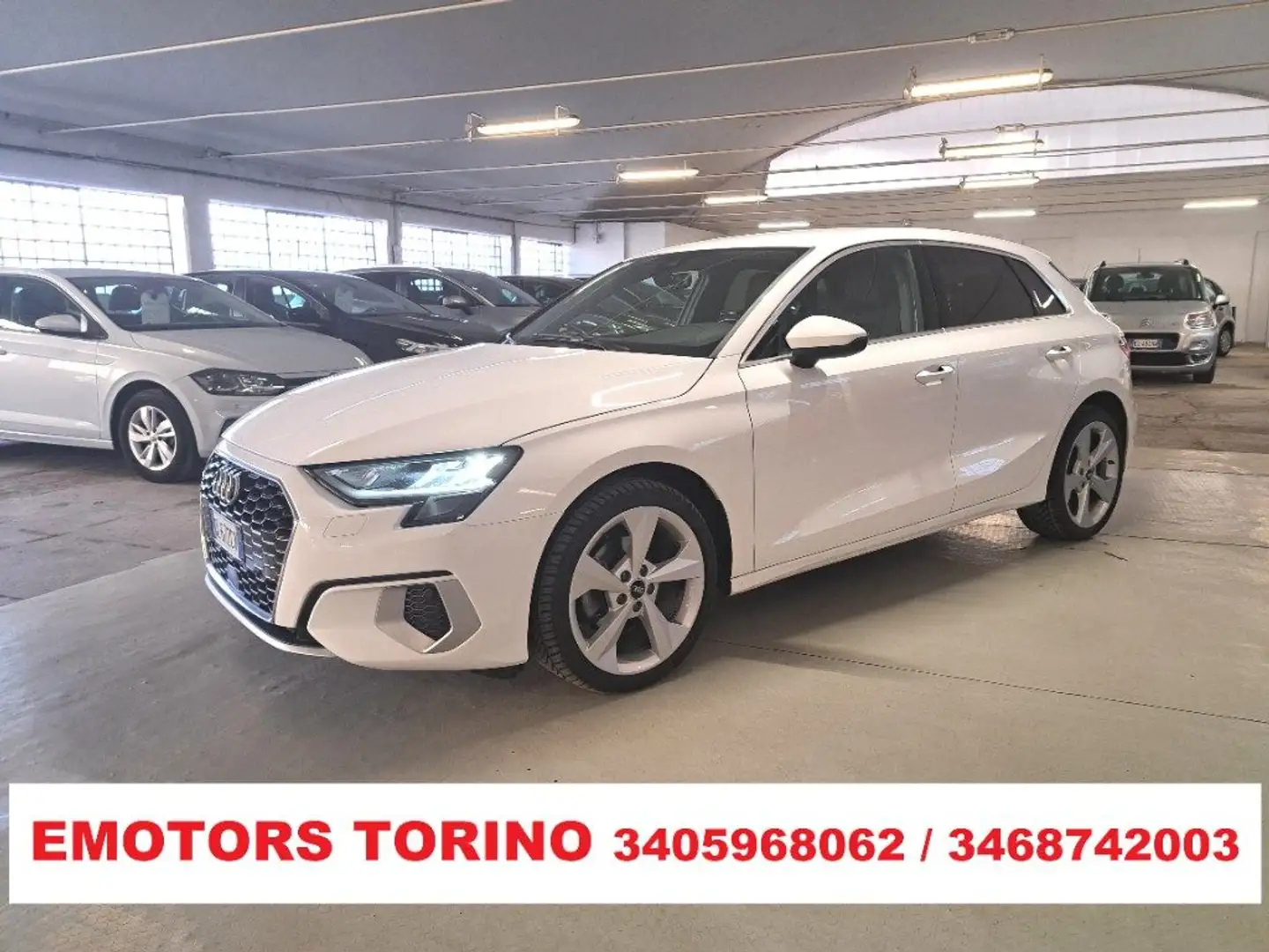 Audi A3 SPB 30 TDI Advanced Bianco - 2