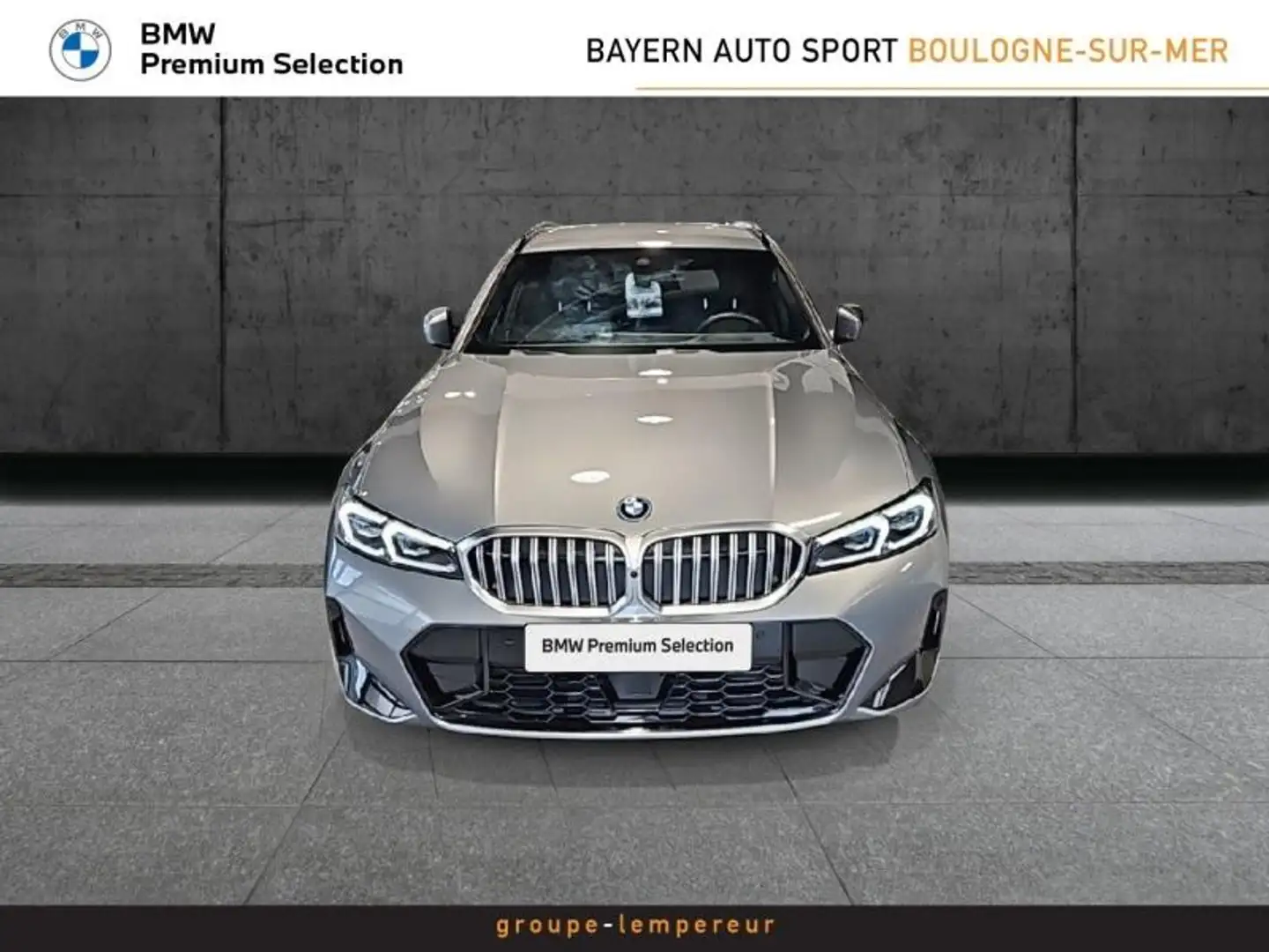 BMW 330 330eA 292ch M Sport Gris - 2