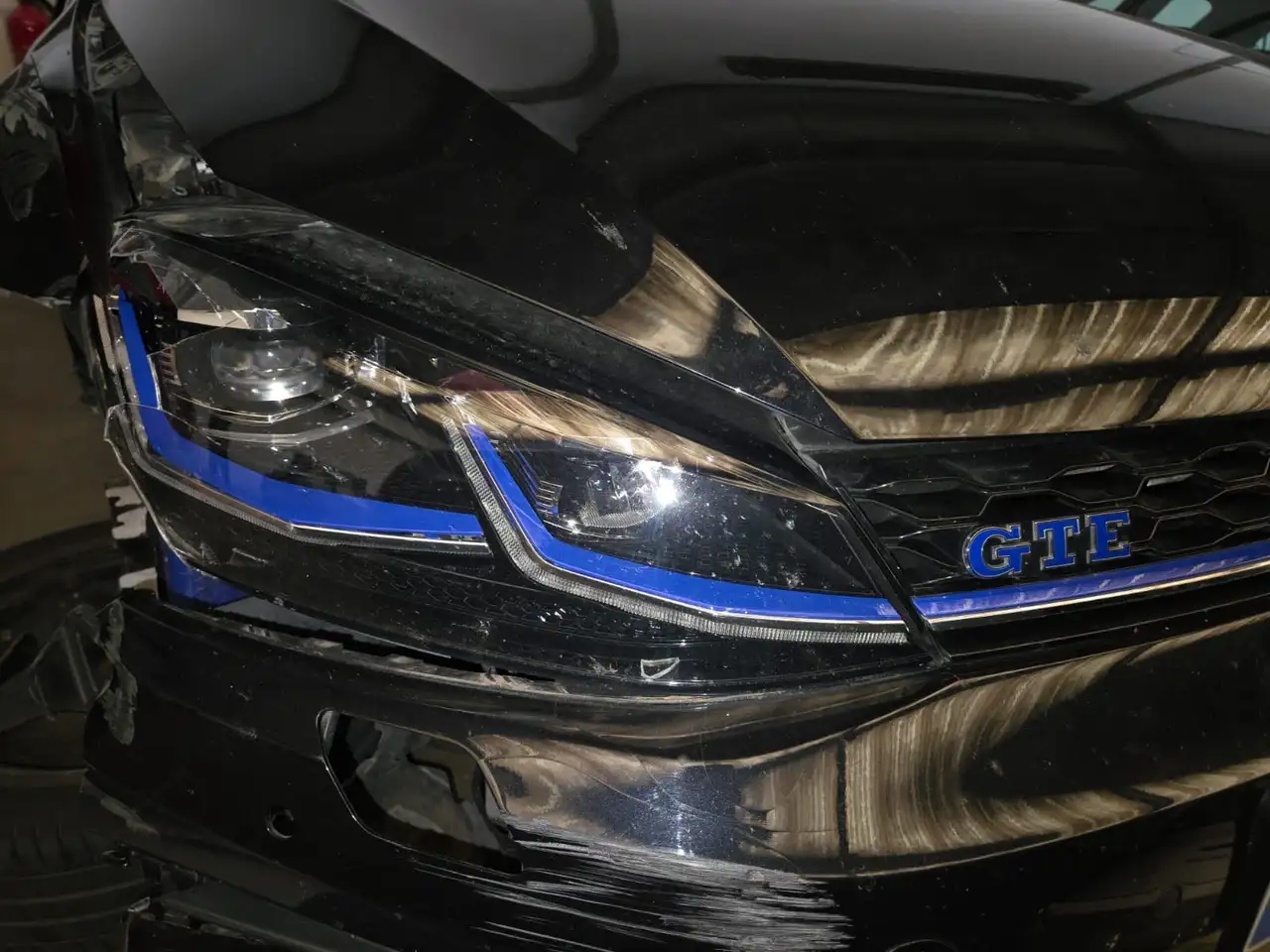 Volkswagen Golf GTE accidentÃ©