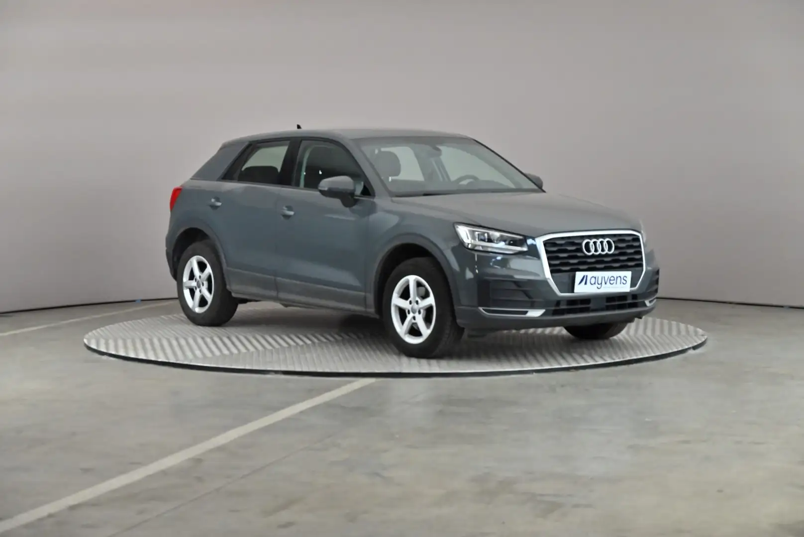 Audi Q2 35 TFSI S-Tronic Platinum LEDER/CUIR LED GPS PDC C Gris - 2