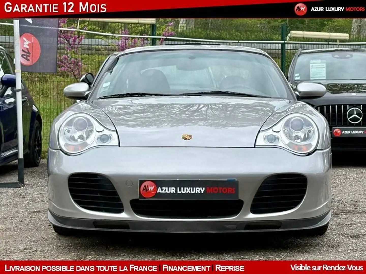 Porsche 996 996 TURBO TIPTRONIC 420 CV Gris - 2